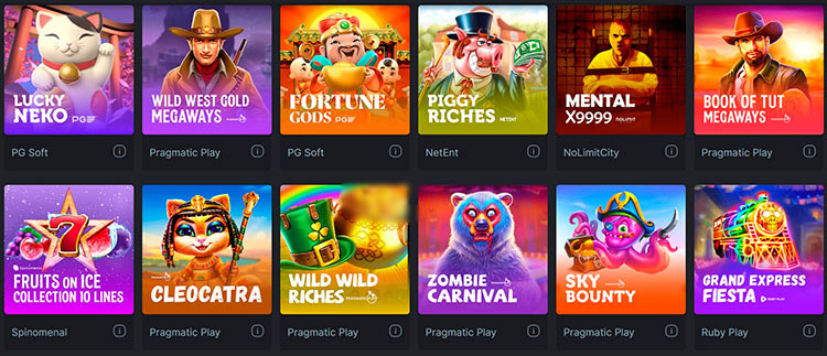 Слоты в казино на криптовалюту 