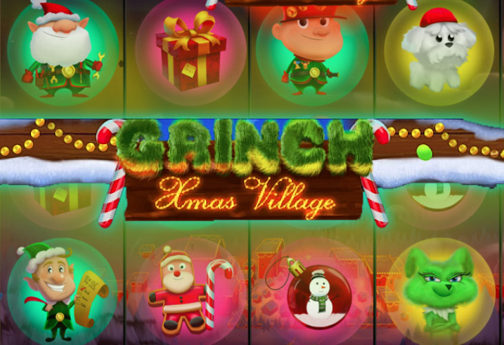 Grinch Xmas Village