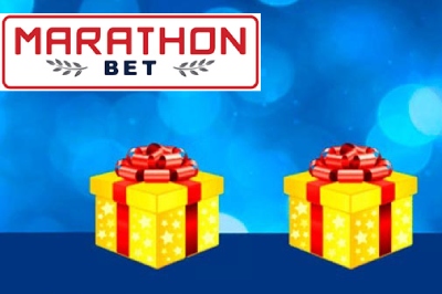 Казино MarathonBet начисляет 100% бонус за первый депозит