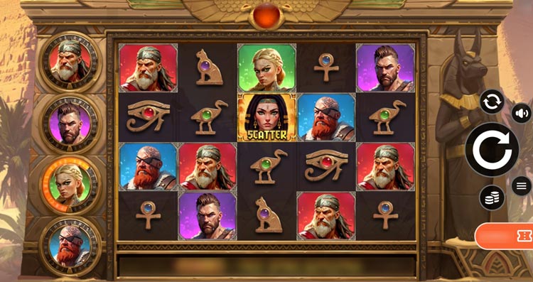 Vikings Go to the Egypt Wild Fight