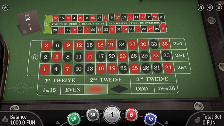 Онлайн рулетка