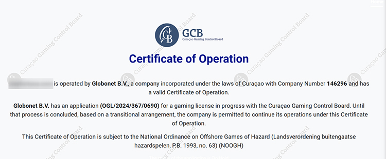 Карточка валидатора